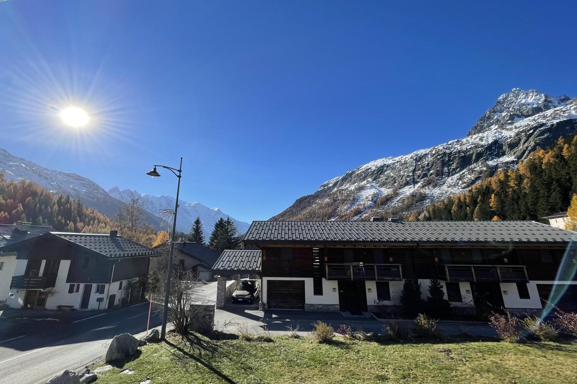 Sunny Nest - View Of Mb Montroc - Happy Rentals Chamonix ภายนอก รูปภาพ