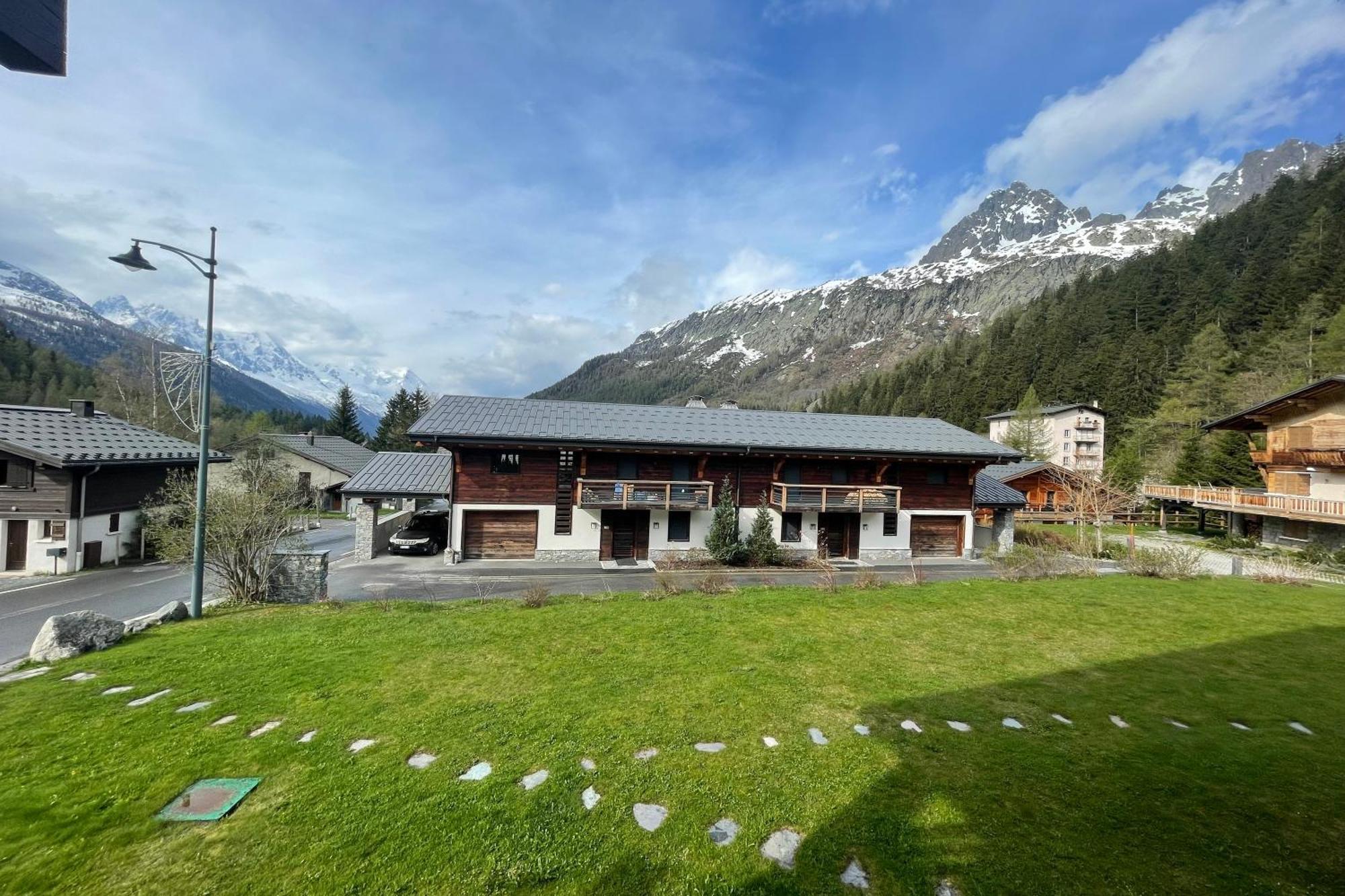 Sunny Nest - View Of Mb Montroc - Happy Rentals Chamonix ภายนอก รูปภาพ
